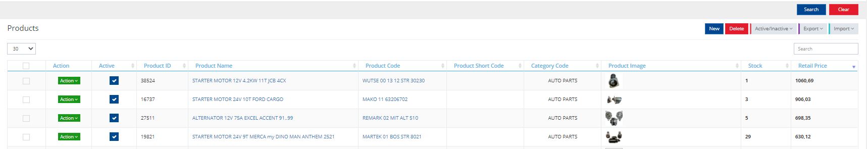 B2B Store Updating Batch OEM